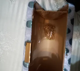 Bolso de mano verde azulado sin estrenar