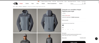 Chaqueta The North Face Talla S Gris