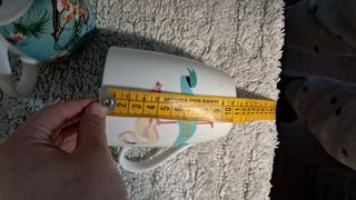 Set 3 Tazze Ceramica Fantasia