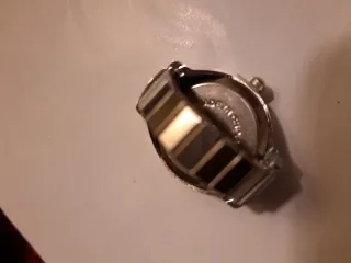 Anillo Reloj Adaptable Plata