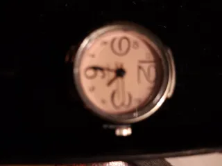 Anillo Reloj Adaptable Plata