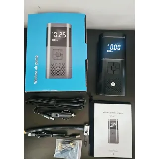 COMPRESSORE LED PORTATILE GONFIATORE RUOTE AUTO