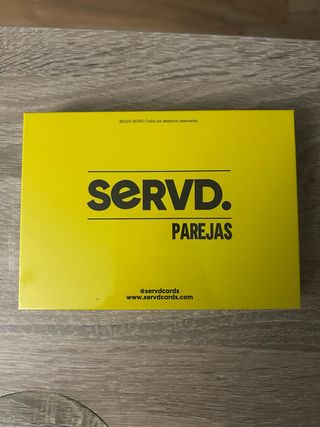 Servd. Parejas Juego de Cartas
