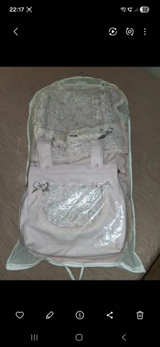 Funda y bolso para silla de bebé