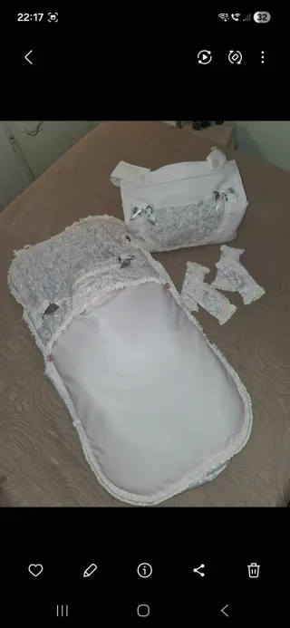 Funda y bolso para silla de bebé