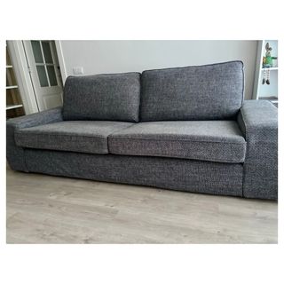 Sofá 3 plazas KIVIK IKEA gris
