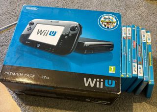 Nintendo Wii U modific + Juegos