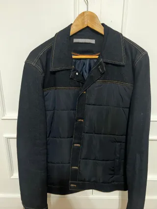 Chaqueta Zara Man Negra