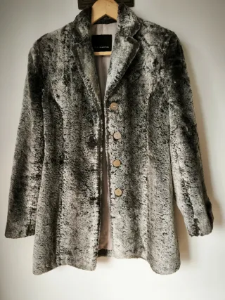 Casaco Pelo Ráfia Tamanho M