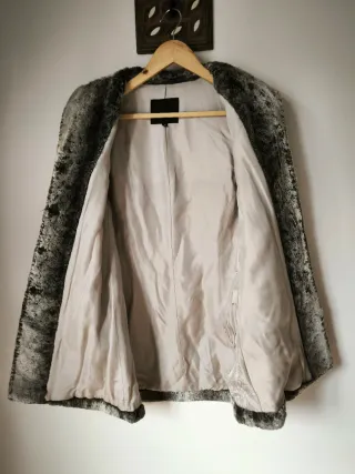 Casaco Pelo Ráfia Tamanho M