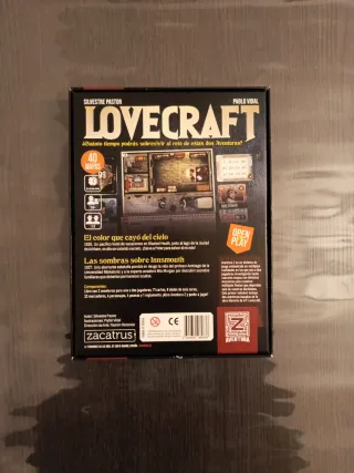 Juego de mesa Lovecraft Aventura Z 1