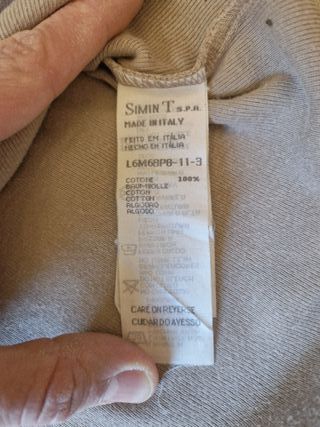 Polo Armani Jeans Tg XL cotone beige