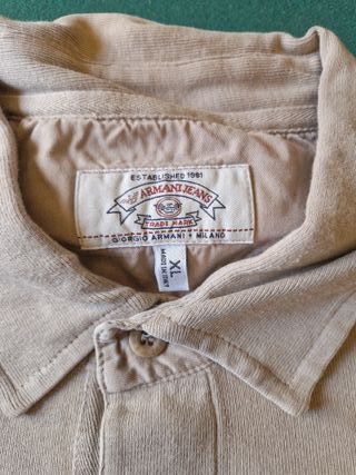 Polo Armani Jeans Tg XL cotone beige