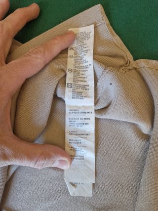 Polo Armani Jeans Tg XL cotone beige