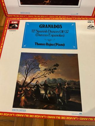 Lote 5 Vinilos Enrique Granados - Piano