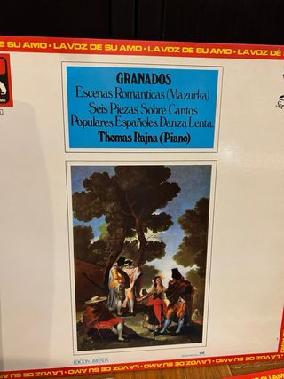 Lote 5 Vinilos Enrique Granados - Piano