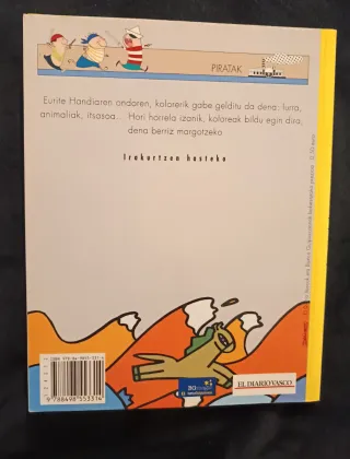 Colección Piratak Libros Infantiles Euskera
