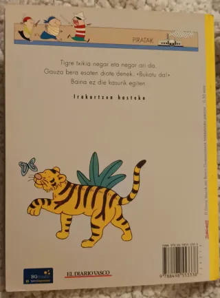 Colección Piratak Libros Infantiles Euskera