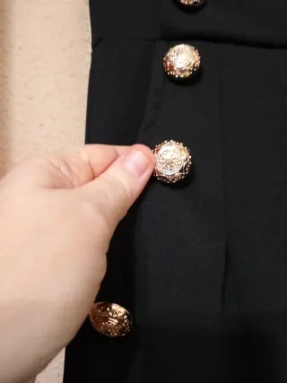 Pantalón cintura alta, talla S