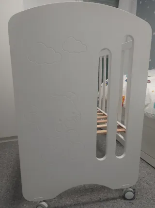 Cuna colecho Aloha 120x60 y colchón Ecuscare