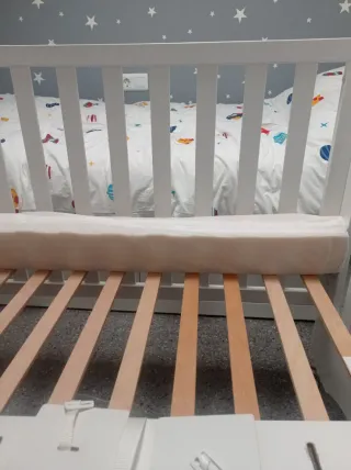 Cuna colecho Aloha 120x60 y colchón Ecuscare