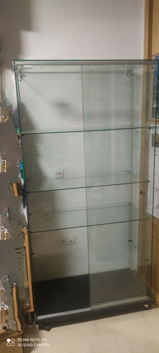 Vitrina de cristal