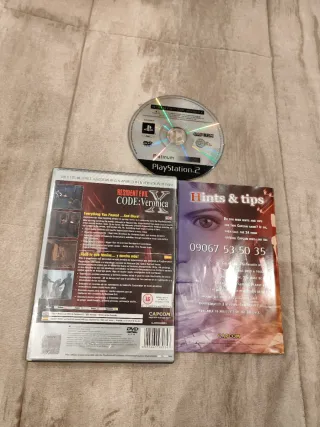 Resident Evil Code Veronica PS2 Platinum