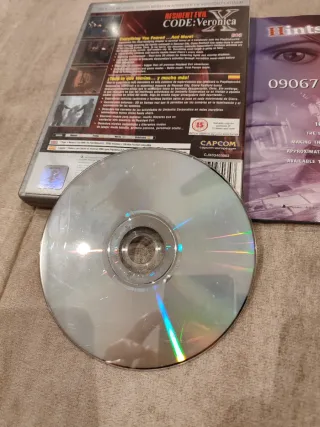 Resident Evil Code Veronica PS2 Platinum