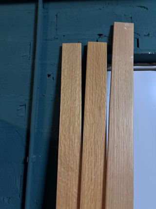 Puerta Roble Nueva con Cristal