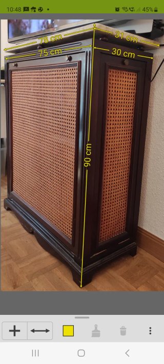 CUBRE RADIADOR ESTANTERIA