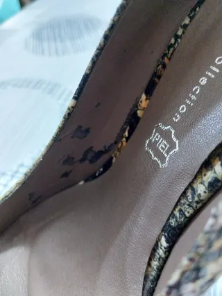 Zapatos de tacón serpiente