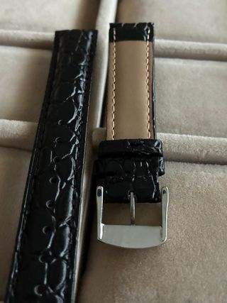 Correa para reloj Longines en piel de becerro 18mm