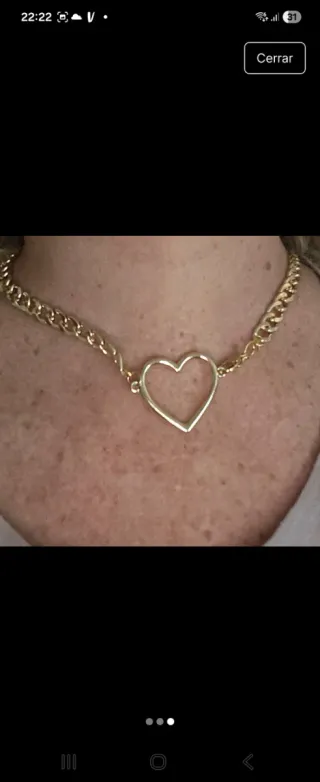 Gargantilla Corazón y Colmillo Exclusiva