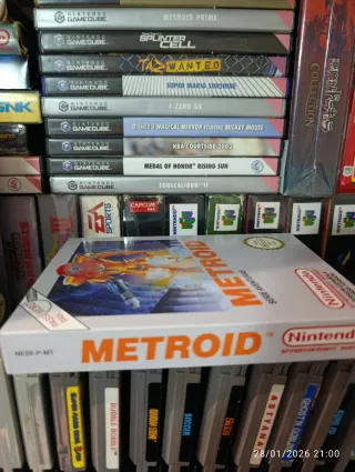 Metroid NES (Nintendo Entertainment System)