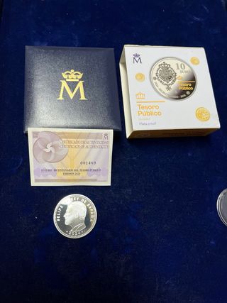 Moneda Plata 10€ Tesoro Público Bicentenario 2024