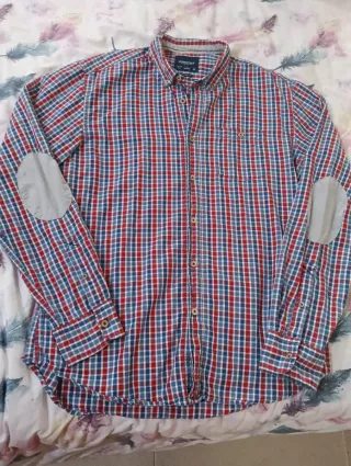 Camisa cuadros hombre Talla L