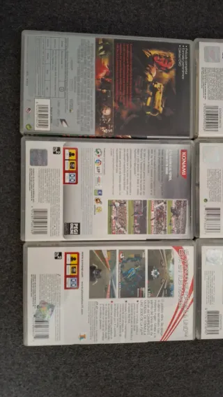 Lote 6 Juegos PSP: FIFA, PES, F1, Hellboy, G-Force