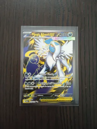 Mega Absol EX Carta Pokémon 161/132