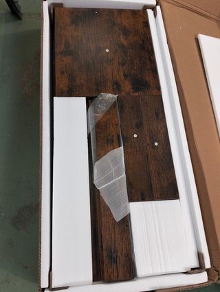 Armario SONGMICS, perchero, armario abierto con barras para colgar