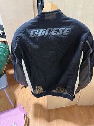 Chaqueta Moto Dainese Negra Malla Talla 52