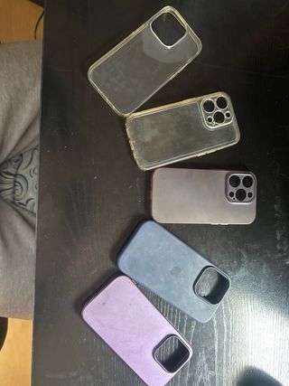 Pack 5 fundas iPhone 14 Pro