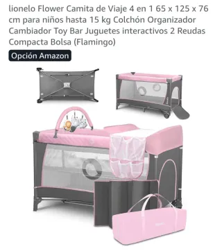 Cuna de viaje para bebé Lionelo