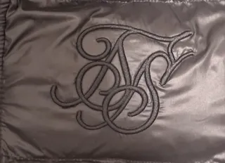 Chaqueta SikSilk Frontline Bubble Negra Nueva