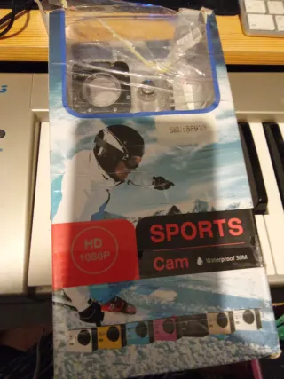 Cámara Deportiva HD 1080P Waterproof 30M