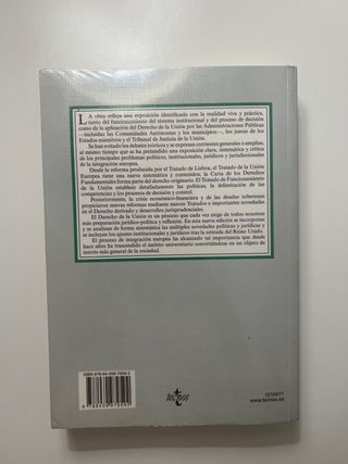 Instituciones y Derecho de la Unión Europea