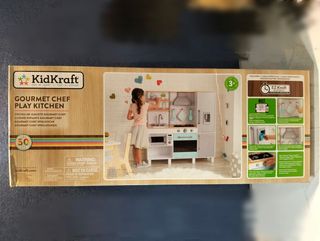 Cocina infantil de madera KidKraft Gourmet Chef con accesorios