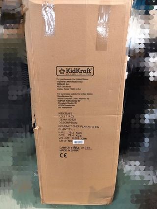 Cocina infantil de madera KidKraft Gourmet Chef con accesorios