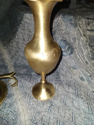 Antiguo capuchina mecha y violetero 2 x10