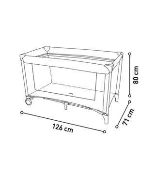Cuna de viaje Asalvo Baby Baleares