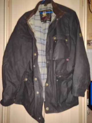 Chaqueta Belstaff Negra/Marron Original